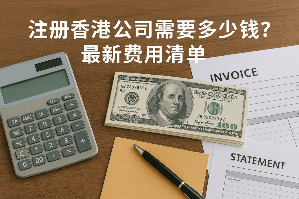 注冊(cè)香港公司需要多少錢(qián)？最新費(fèi)用清單